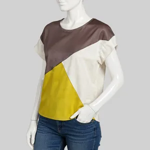 بلوز آستین کوتاه زنانه گردیه مدل 304253