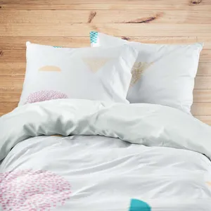 سرویس روتختی مدوپد طرح شکوفه مدل pod00246 یک نفره 4 تکه