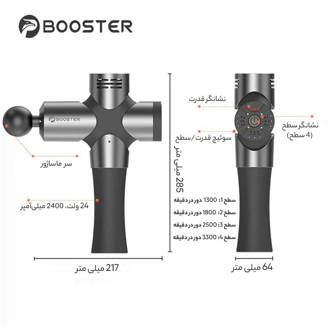 ماساژور برقی بوستر مدل پرو 3 -  - 14
