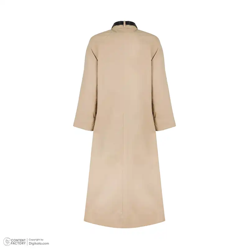 بارانی زنانه عصر جدید مدل 4007-7 رنگ کرم روشن