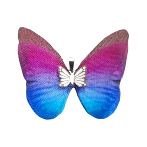 آویز گردنبند طلا 18 عیار زنانه مدل پروانه کد K65