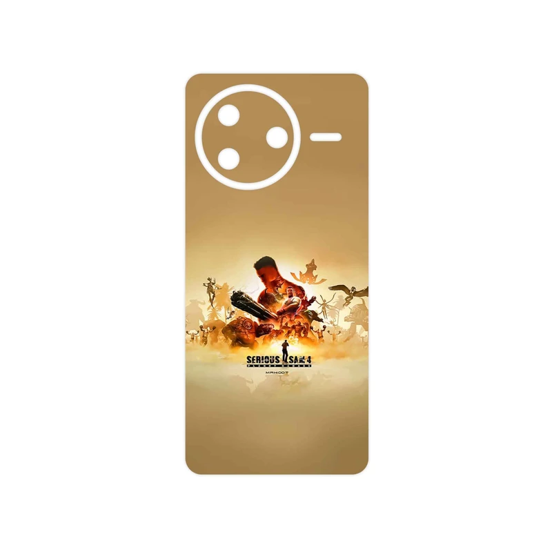 برچسب پوششی ماهوت مدل Serious Sam Game Series مناسب برای گوشی موبایل شیائومی Poco F7 Pro