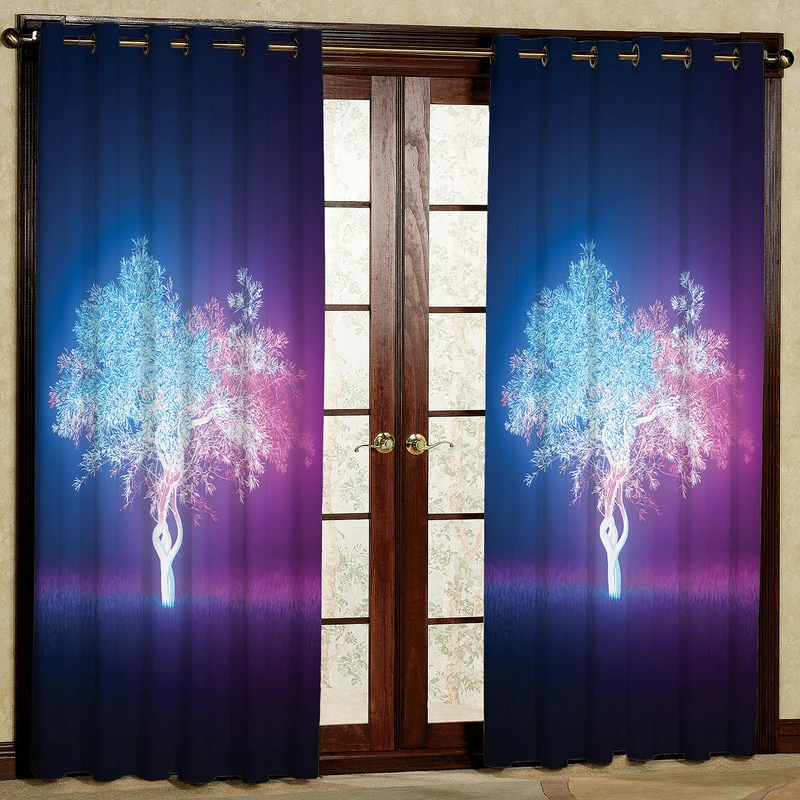 پرده مدل مخمل پانچی کد 2404 سایز 200x140 سانتی متر