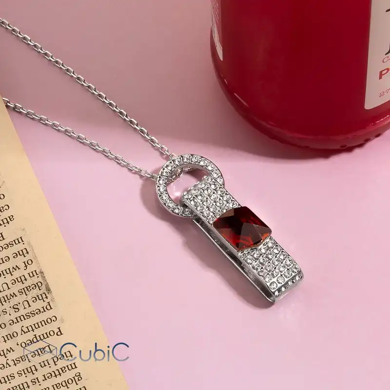 گردنبند زنانه کوبیک مدل QN-25836