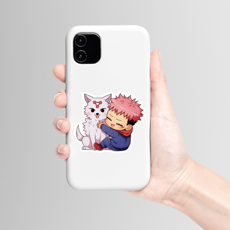 استیکر لپ تاپ و موبایل بووم طرح ایتادوری بامزه کد mr27