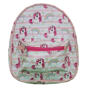 کوله پشتی بچگانه مدل چرم فانتزی کوچک کد 07