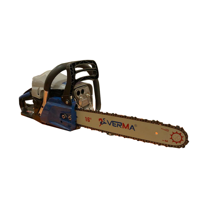 اره زنجیری بنزینی ورما مدل VM6158 اره زنجیری بنزینی ورما مدل VM6158