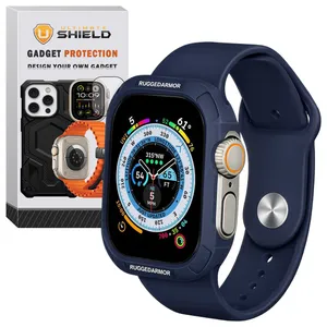 Ultimate Shield SIC Rugged Band suitable for Apple Watch 49mm Series Ultra / Ultra 2 / Ultra 3 with cover