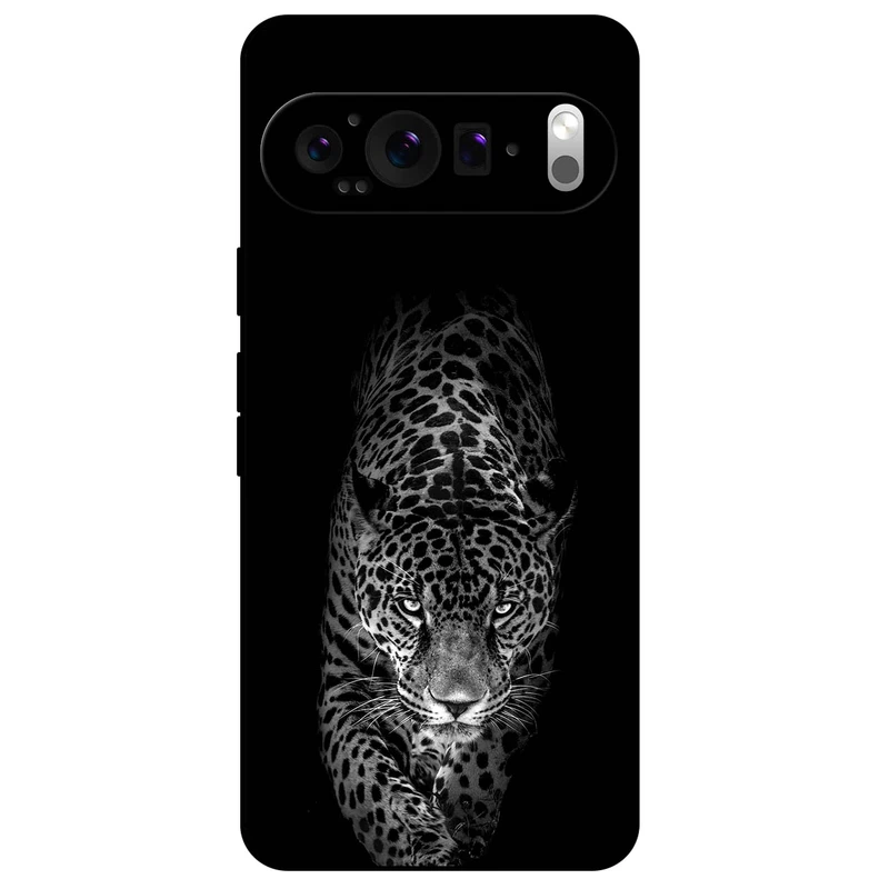 کاور مگافون طرح پلنگ مدل 1879 مناسب برای گوشی موبایل گوگل Pixel 9 Pro