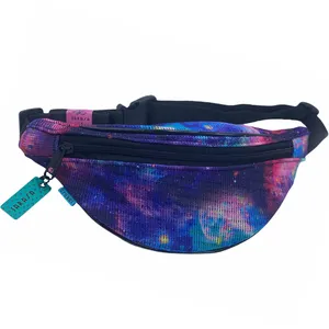 کیف کمری دخترانه ساراسا طرح کهکشانی کد 01