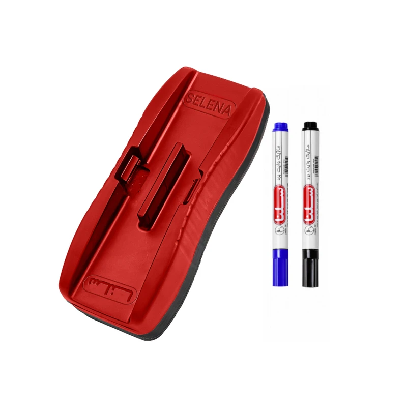 تخته پاک کن سلنا مدل مغناطیسی به همراه ماژیک وایت برد