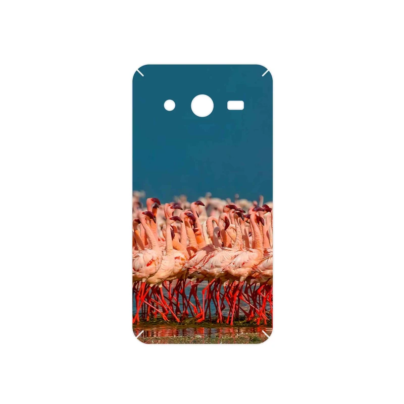 برچسب پوششی ماهوت مدل Flamingo مناسب برای گوشی موبایل سامسونگ Galaxy Core 2