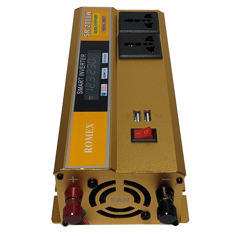 اینورتر هوشمند صنعتی رومکس مدل SR-2000W ظرفیت 2000 وات