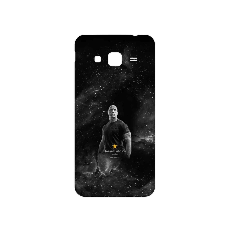 برچسب پوششی ماهوت مدل Dwayne Johnson مناسب برای گوشی موبایل سامسونگ Galaxy J3 2016