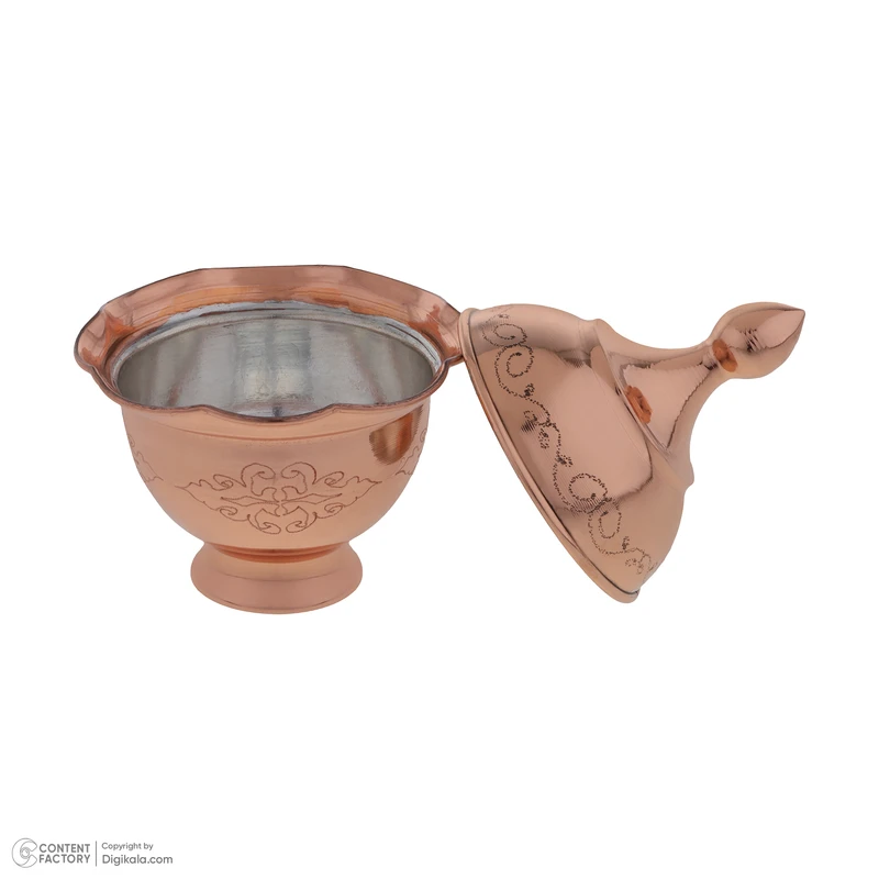 عکس شماره 5 : قندان مسی مس زنجان مدل 002