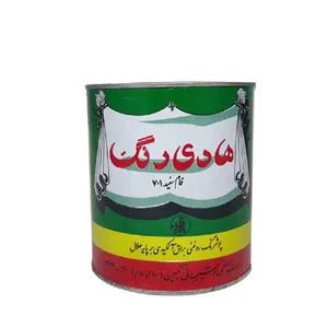رنگ سفید براق هادی کد 701 وزن 5 کیلوگرم