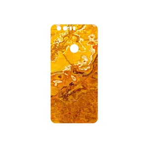 MAHOOT Gold Marble Cover Sticker for Honor 8