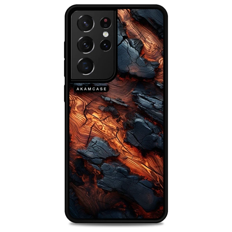 کاور آکام مدل AMC-WSGS21U-WOOD-13 مناسب برای گوشی موبایل سامسونگ Galaxy S21 Ultra