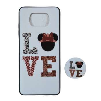 کاور طرح عشق کد 532 مناسب برای گوشی موبایل شیائومی Poco X3 به همراه پاپ سوکت
