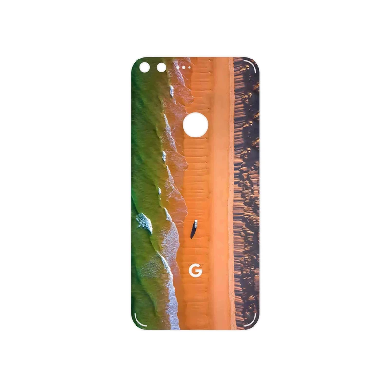 برچسب پوششی ماهوت مدل Beach and Green Sea مناسب برای گوشی موبایل گوگل Pixel XL