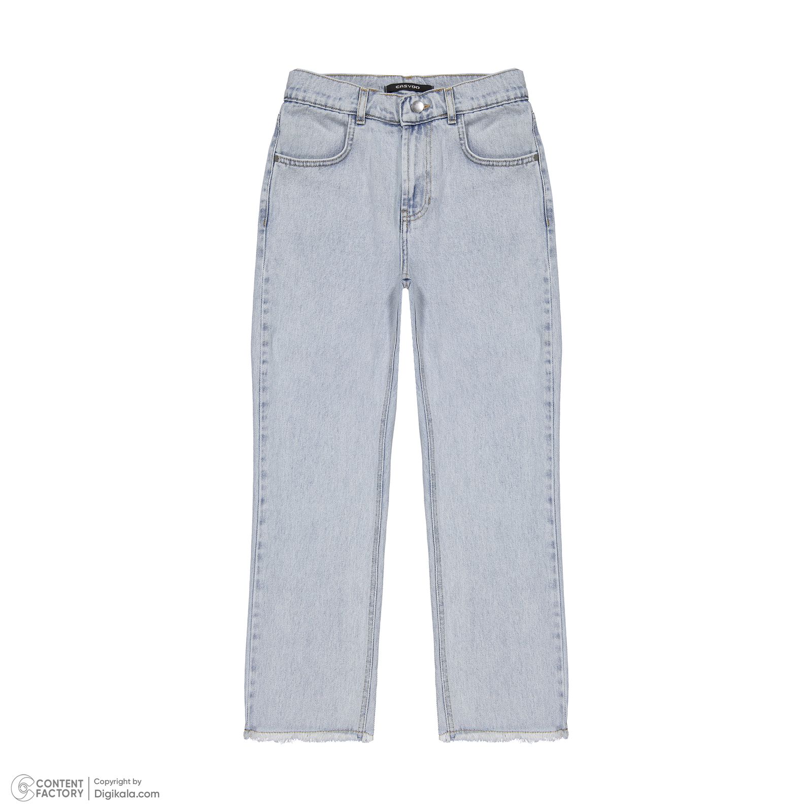 شلوار جین زنانه ایزی دو مدل 1847 - - 5