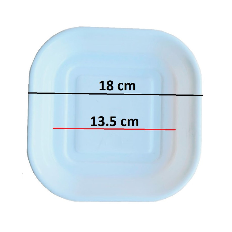 زیرگلدانی مدل m8p - 18 cm (13.5) بسته 3 عددی