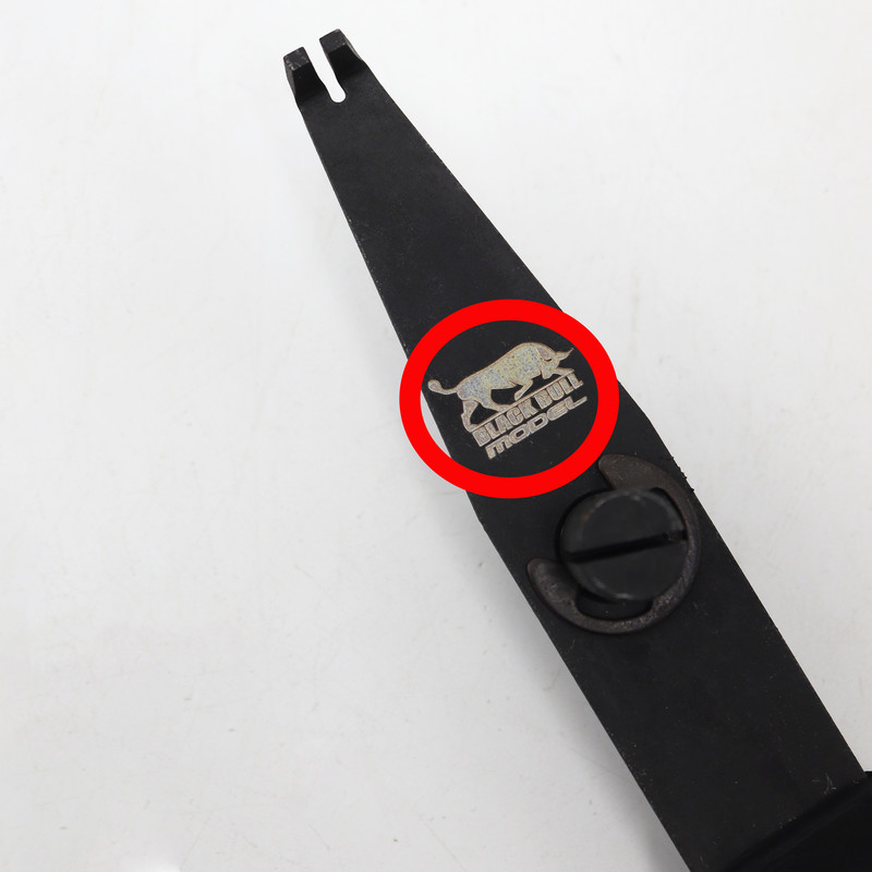 انبر بست جمع کن گردگیر پلوس مدل بلک بول کد YP-M09 سایز 7.5 اینچ