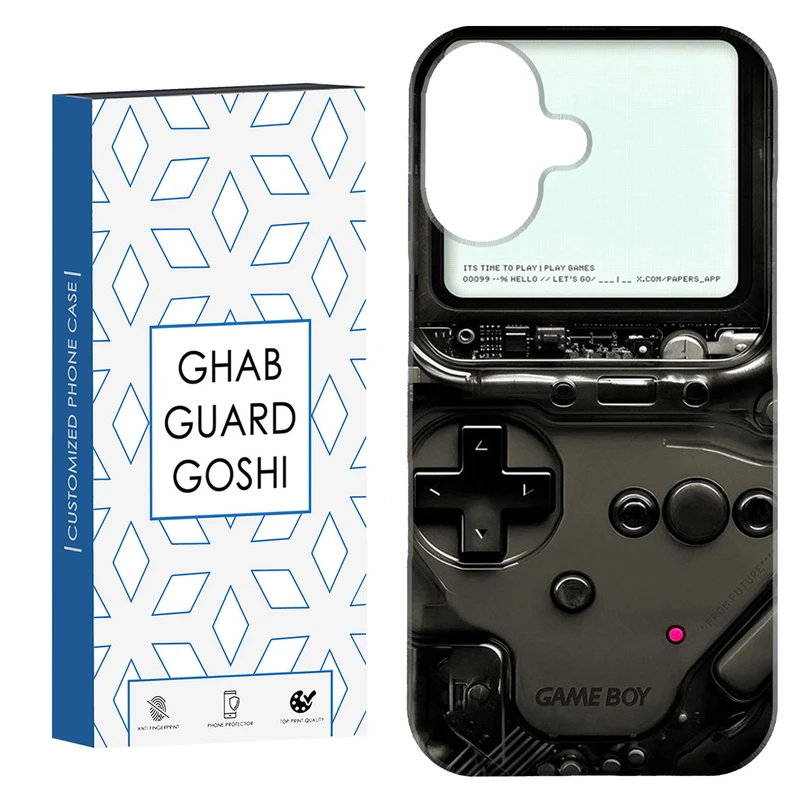 کاور قاب گارد گوشی طرح آتاری کد Dimo-593 مناسب برای گوشی اپل Iphone 16     