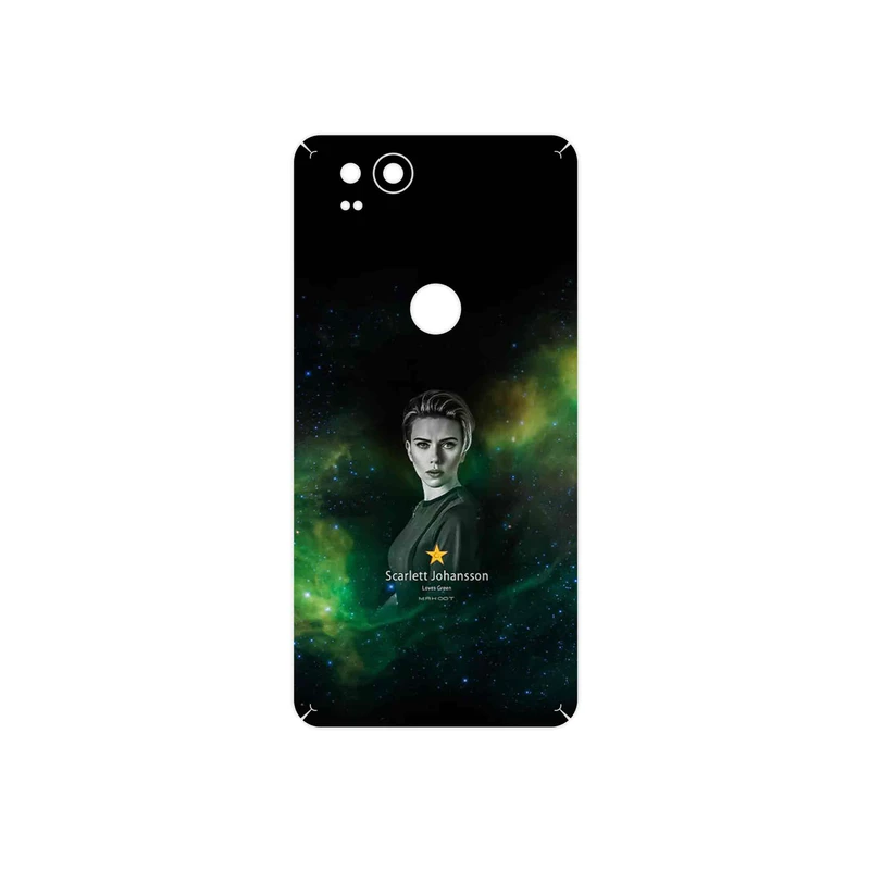 برچسب پوششی ماهوت مدل Scarlett Johansson مناسب برای گوشی موبایل گوگل Pixel 2