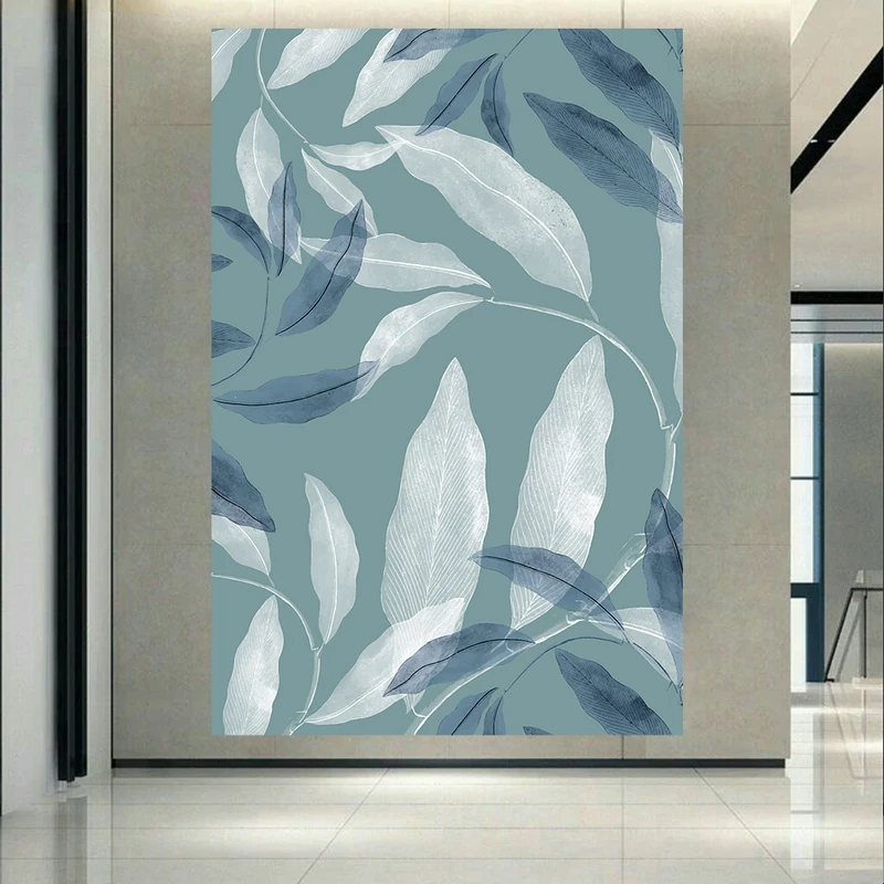 پوستر پارچه ای طرح مدرن مینیمال مدل برگ (2) کد AR302343