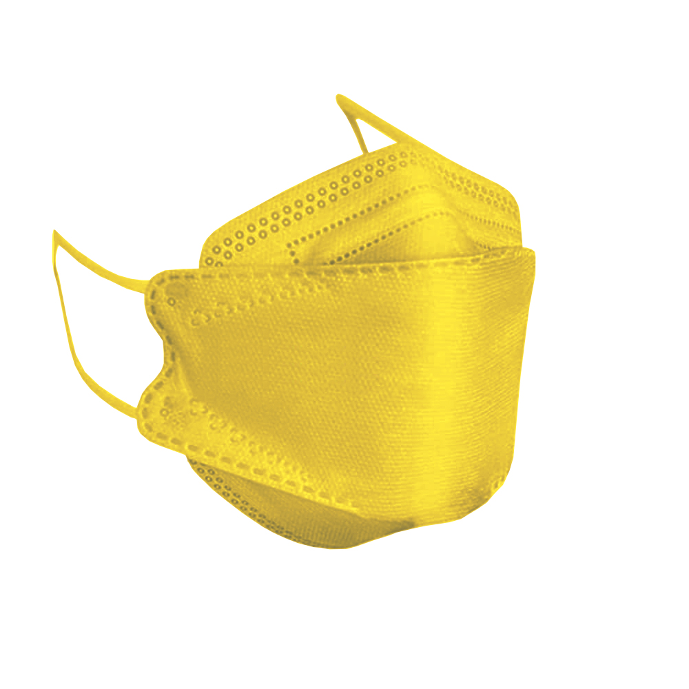 ماسک تنفسی باران مدل سه بعدی چهار لایه KF94-Y بسته 25 عددی