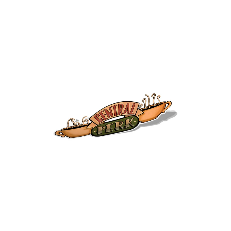 استیکر تزئینی موبایل و تبلت لولو مدل CENTRAL PERK سریال فرندز کد 49 
