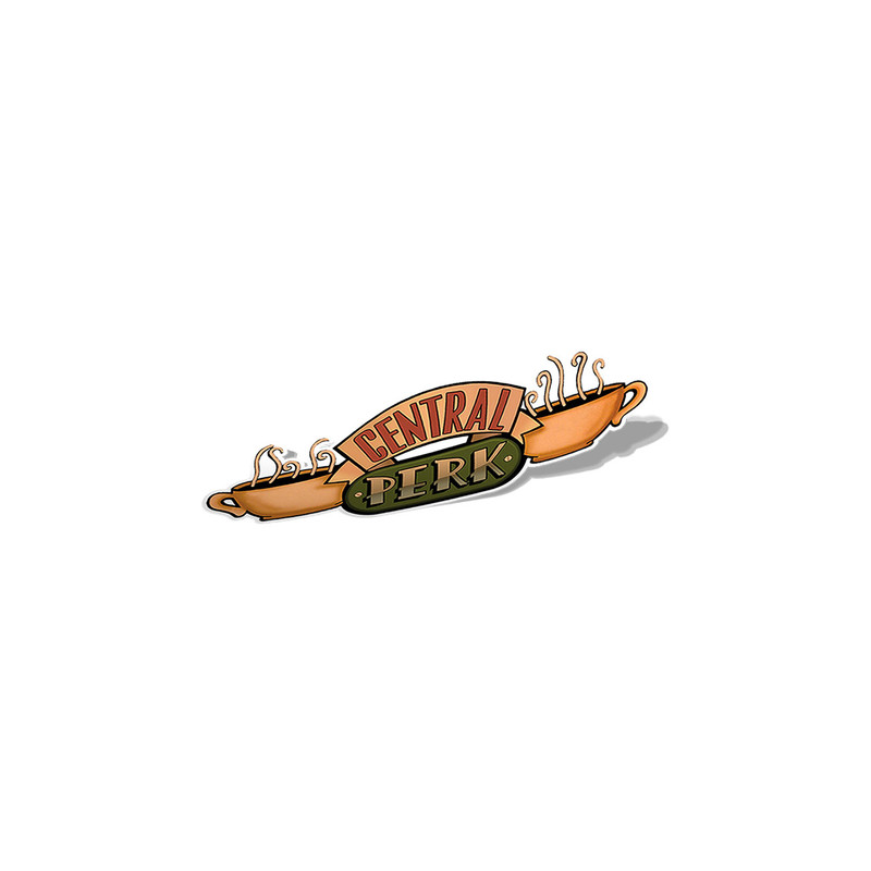استیکر تزئینی موبایل و تبلت لولو مدل CENTRAL PERK سریال فرندز کد 49 