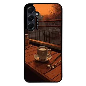 AKAM AMC-WSGA55-COFFEE-11 Cover For Samsung Galaxy A55