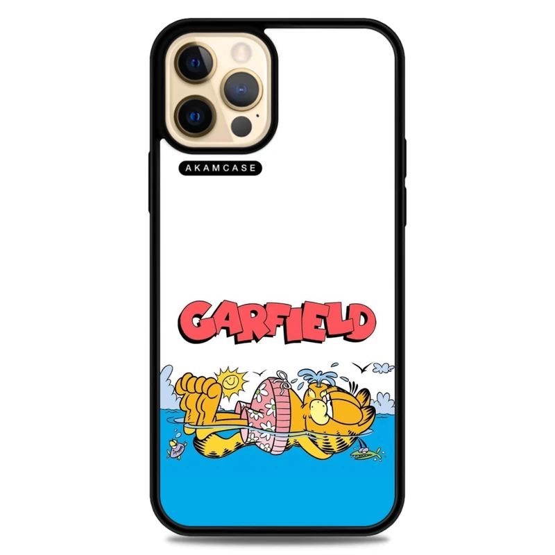 کاور آکام مدل AMC-WA12PRO-GARFIELD9 مناسب برای گوشی موبایل اپل iPhone 12 Pro