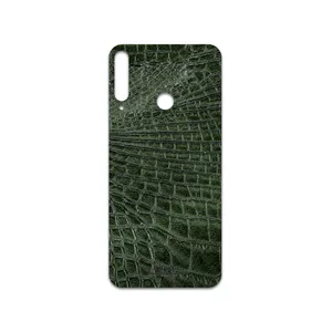 MAHOOT Green-Crocodile-Leather Cover Sticker for Huawei Y7p