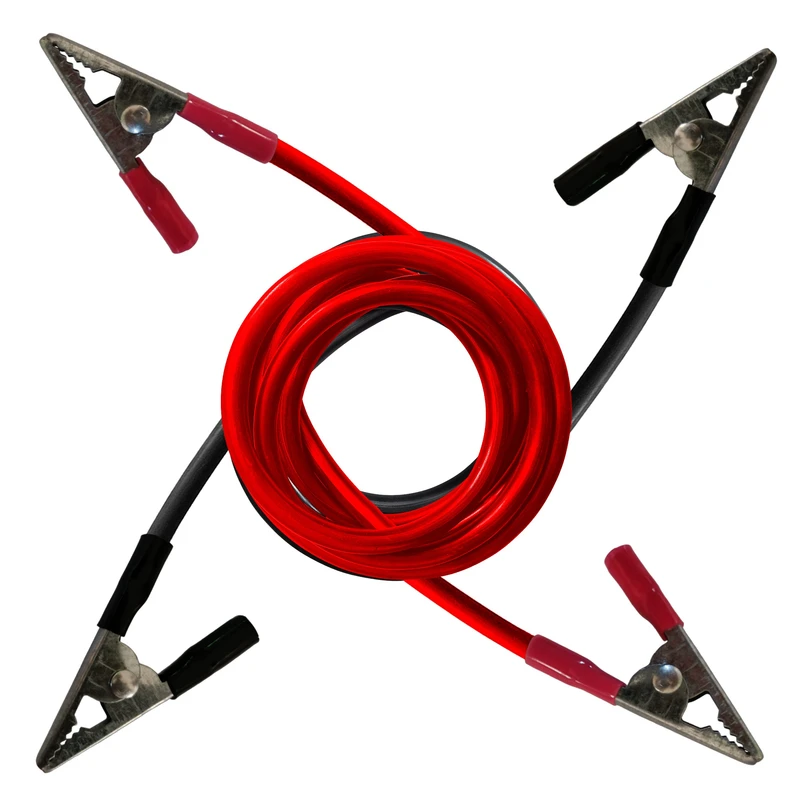 کابل اتصال باتری به باتری خودرو مدل Fast 800A-8m مجموعه 2 عددی