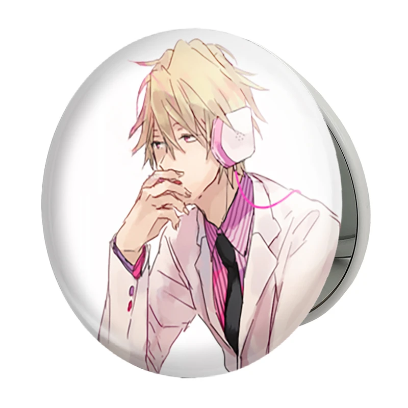 آینه جیبی خندالو طرح شیزو و روری انیمه دورارارا مدل تاشو کد 32172