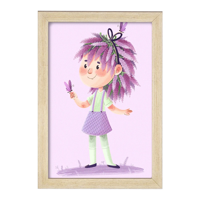 تابلو خندالو مدل دخترانه فانتزی کد 25728