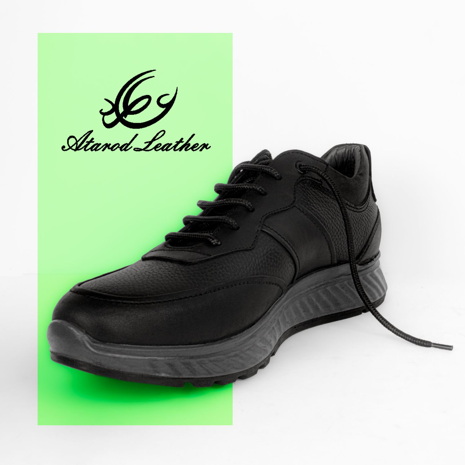 کفش روزمره مردانه چرم عطارد مدل چرم طبیعی کد SH11 -  - 10