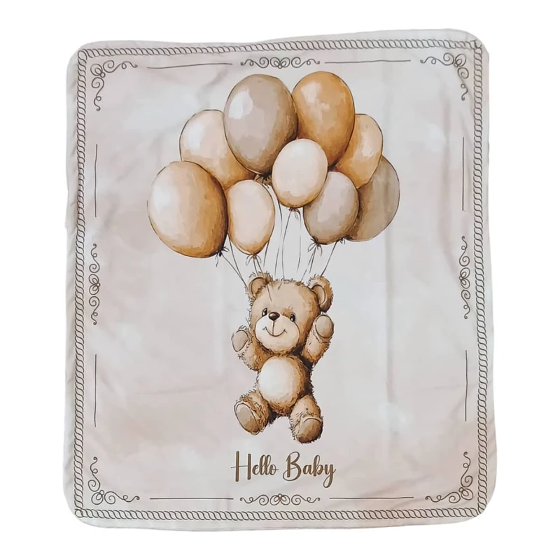 پتو نوزاد مدل خرس بادکنک