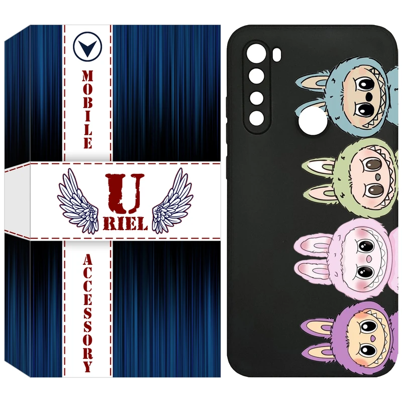 کاور یوریل مدل KSH کد 101 طرح عروسک لبوبو مناسب برای گوشی موبایل شیائومی Redmi Note 8