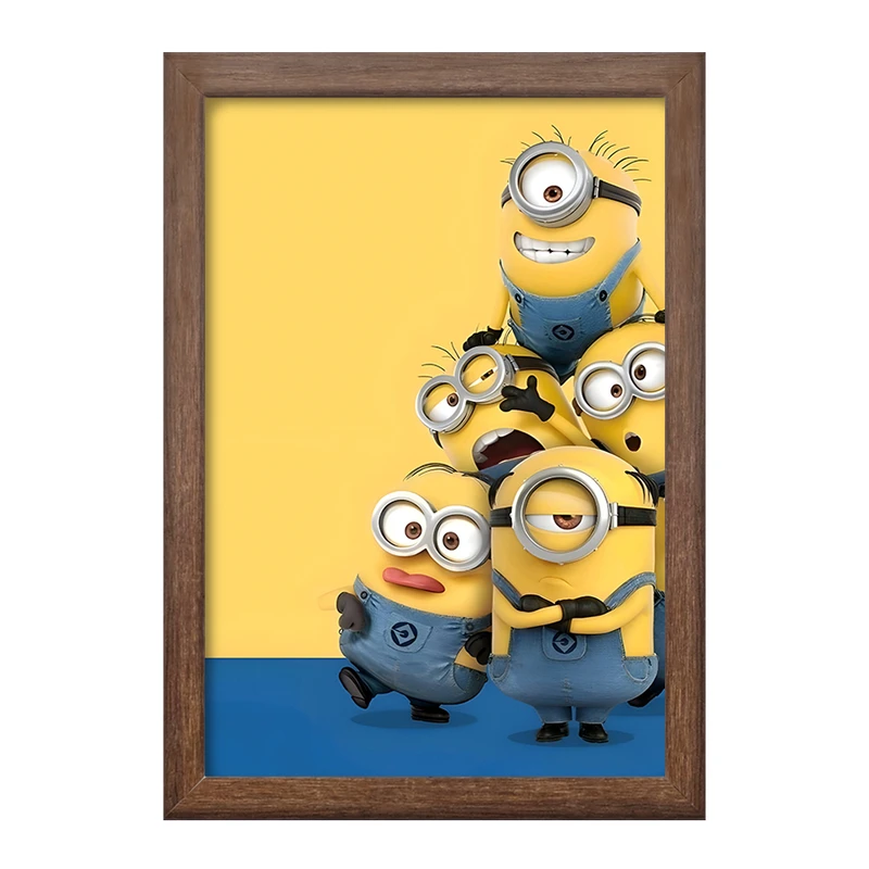 تابلو خندالو طرح مینیون‌ها (Minions) کد F3385