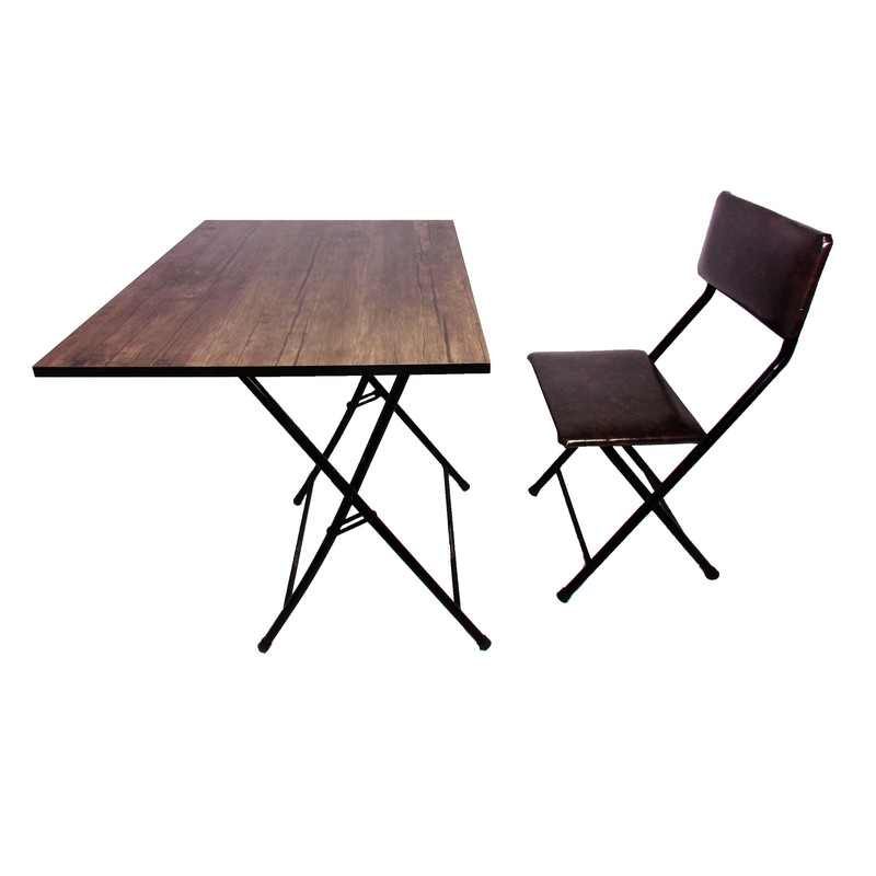 ست میز تحریر و صندلی میزیمو مدل تاشو کد 301