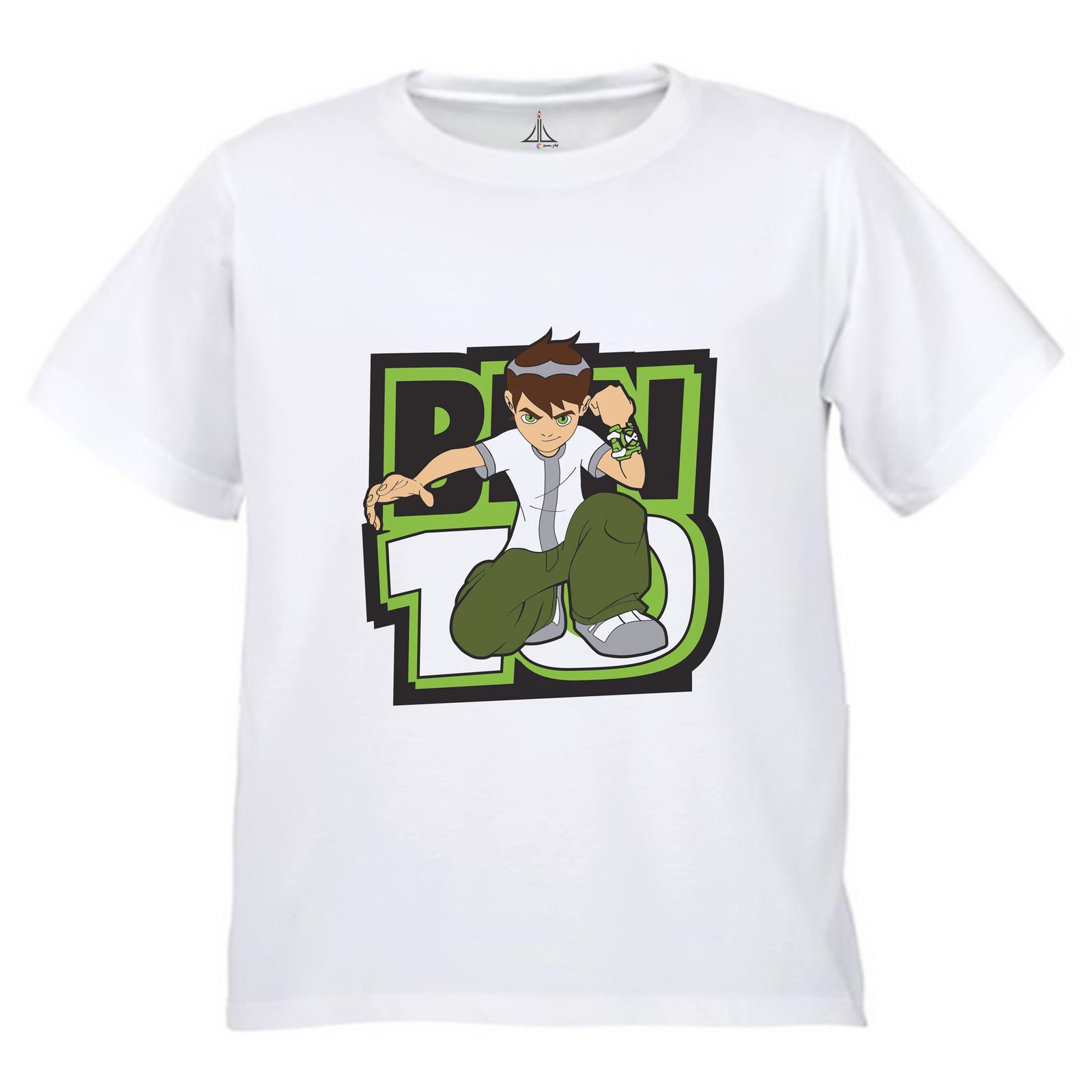 تی شرت آستین کوتاه بچگانه به رسم مدل بِن تِن کد 9937 -  - 1