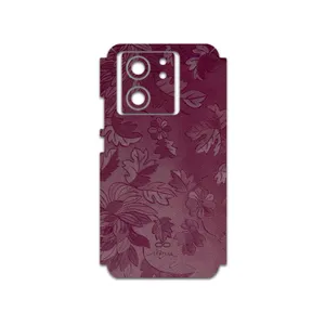 MAHOOT Red-Wildflower Cover Sticker for Xiaomi 13T Pro