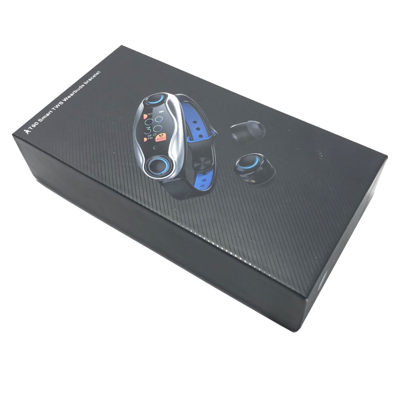 قیمت و خرید مچ بند هوشمند و هدست بلوتوثی مدل Wearbuds-T90