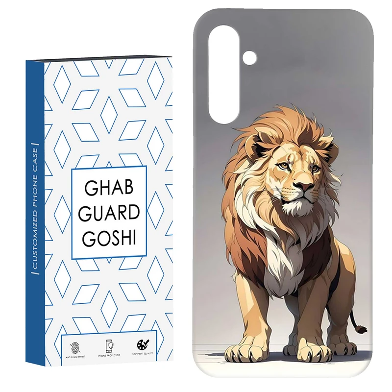 کاور قاب گارد گوشی طرح شیر کد Dimo-372 مناسب برای گوشی موبایل سامسونگ Galaxy S23 Fe