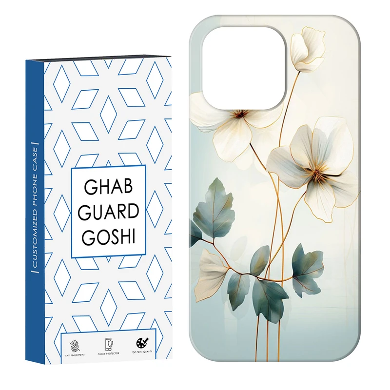 کاور قاب گارد گوشی طرح گل کد Dimo-480 مناسب برای گوشی موبایل اپل IPHONE 16 PRO   