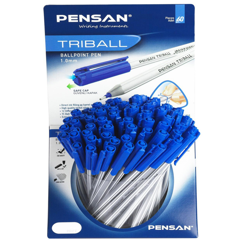 خودکار پنسان مدل تریبال بسته 60 عددی